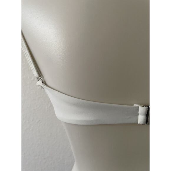 Meshki Swim Bikini Top Padded Logo Swimwear - Picture 7 of 7